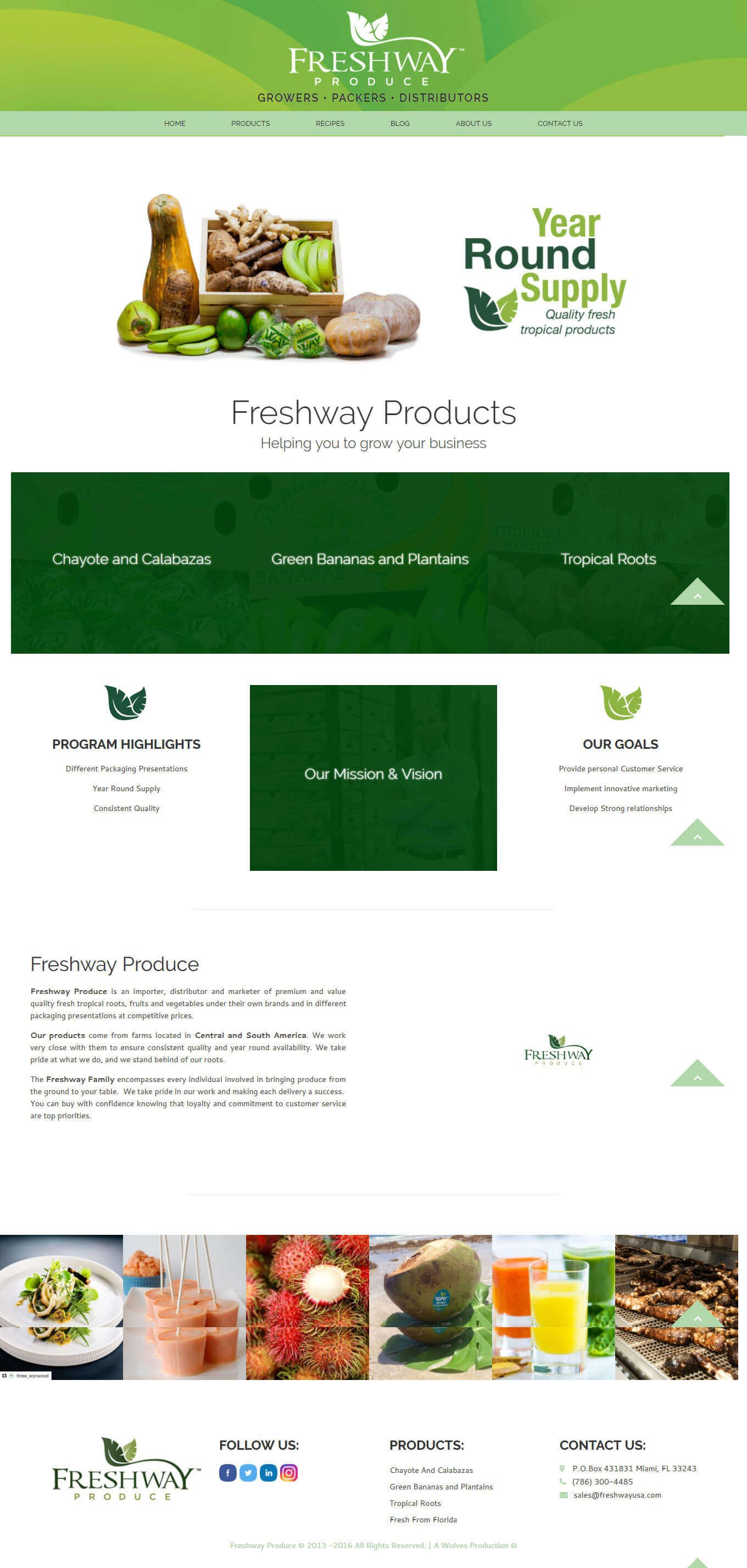 portfolio freshway Wolves Production, LLC